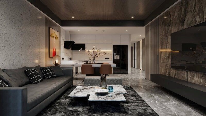Trang trí nội thất phòng khách chung cư đẹp